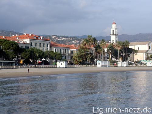 Vista sul mare di Diano Marina